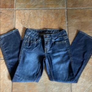 Calvin Klein Jeans Lean Boot Blue Straight Leg - Classic Denim 6x30